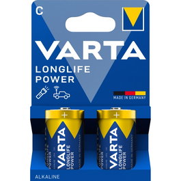 Varta Pila alcalina Longlife Power C - LR14 (Blister 2 unid.)