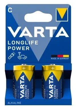 Varta Longlife Power Pilas C LR14, 2 unidades Varta Longlife Power Pilas C LR14, 2 unidades