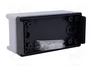 BOPLA Carcasa Universal de Poliestireno Negra 50x100x40mm