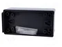 BOPLA Carcasa Universal de Poliestireno Negra 50x100x40mm