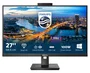 Philips 276B1JH/00 - Monitor 27" IPS QHD 2560x1440, USB-C 100W, Cámara Web, Altavoces, DisplayPort, HDMI, Ahorro Energético