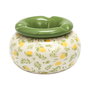 Home Deco Factory Cenicero Agua Colección Bain De Soleil Motivo Limones Diámetro 10 cm Altura 6.5 cm