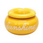 Home Deco Factory Cenicero Agua Colección Bain De Soleil Motivo Limones Diámetro 10 cm Altura 6.5 cm