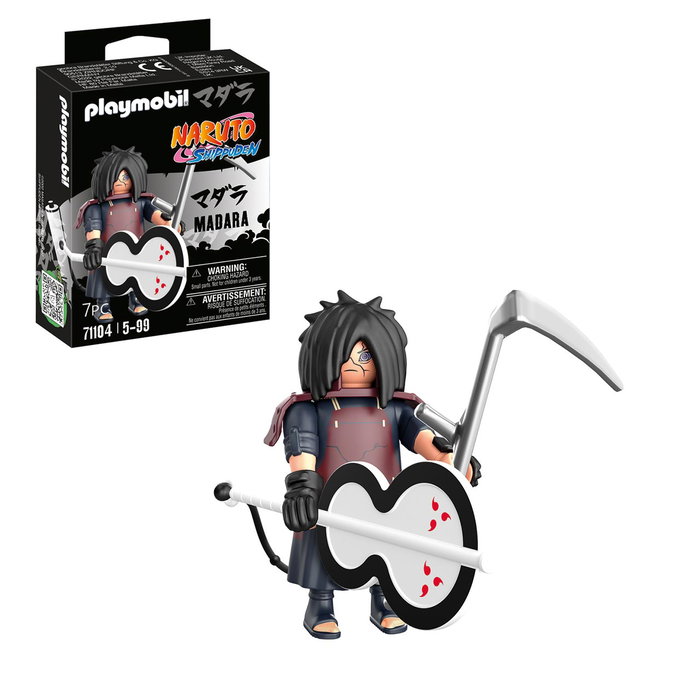 Playmobil Naruto Shippuden Madara Figura Coleccionable con Accesorios Playmobil Naruto Shippuden Madara Figura Coleccionable con Accesorios
