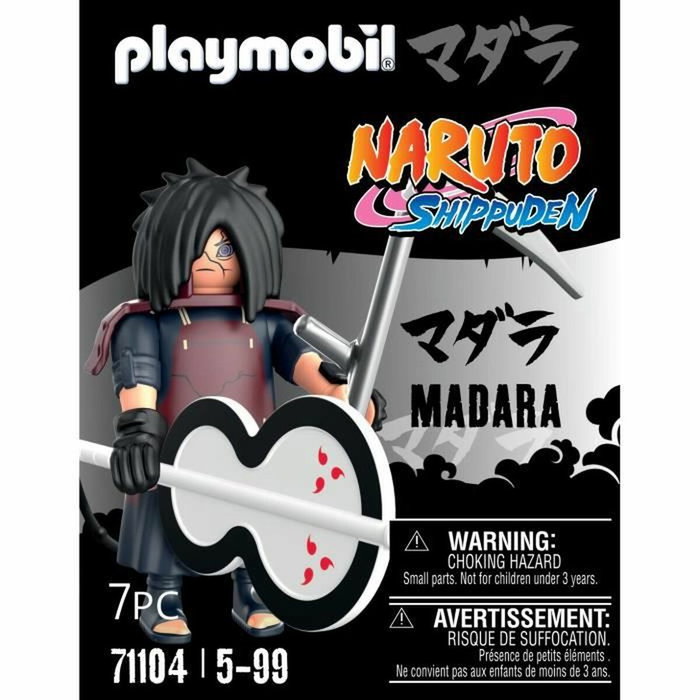 Playmobil Naruto Shippuden Madara Figura Coleccionable con Accesorios Playmobil Naruto Shippuden Madara Figura Coleccionable con Accesorios