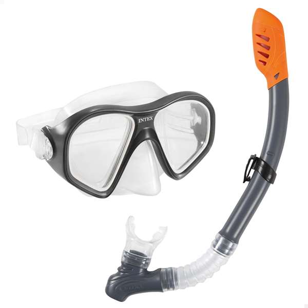 Intex Gafas y Tubo Buceo Reef Rider (+14 años)