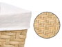 KIPIT Cesta Rectangular 52x38cm Madera-Blanco
