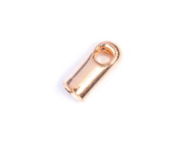 Innspiro Terminal metálico tubo anilla dorado 2,2x5,0mm
