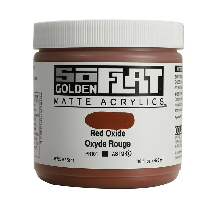 Golden SoFlat Óxido Rojo 473 ml Golden SoFlat Óxido Rojo 473 ml