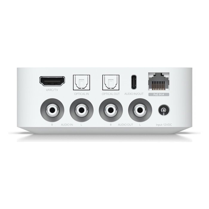 Ubiquiti Networks Inc. UPL-Port-W Port PoE Altavoz Audio Blanco Wi-Fi 6 802.11ax Ethernet 10/100 Mbps AirPlay Spotify