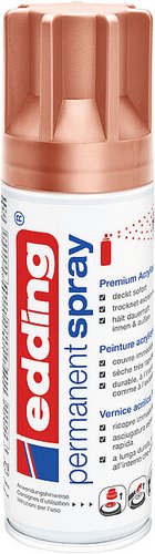 EDDING Pintura Acrílica Permanent Spray 200 ml Cobre Precioso EDDING Pintura Acrílica Permanent Spray 200 ml Cobre Precioso
