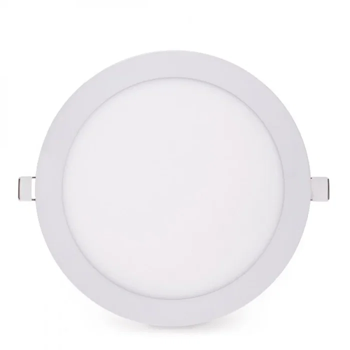 BX3 LIGHT Placa LED Circular Empotrable 18W, 1.409 Lm, 6.000 K, Blanco Frío, Vida 40.000h, para Interior, Oficina, Comercio - BX3-GP-LZ-3-M-CW