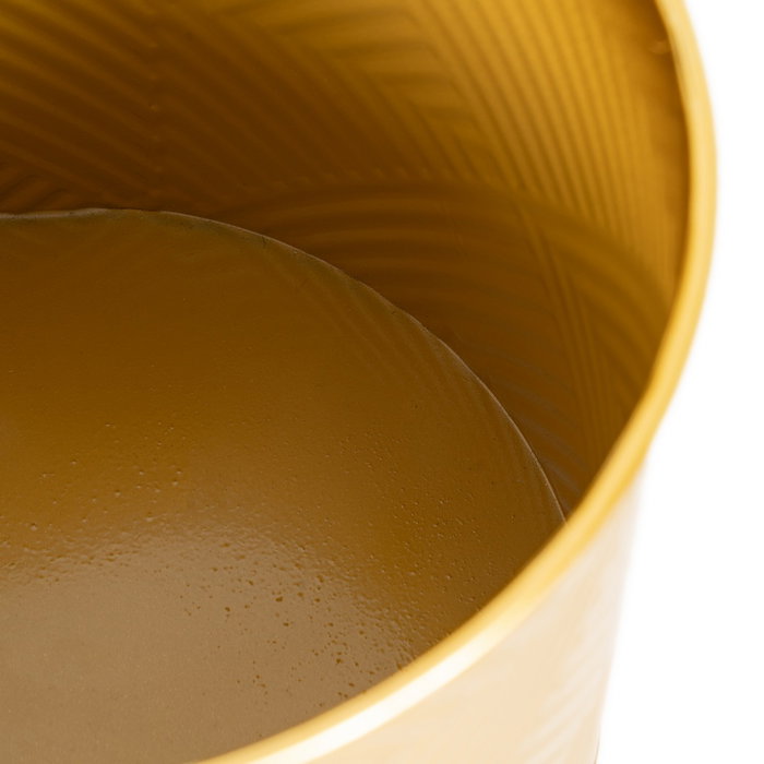 S/2 Maceteros Dorado Metal Decoración 28 X 24 X 71,50 cm