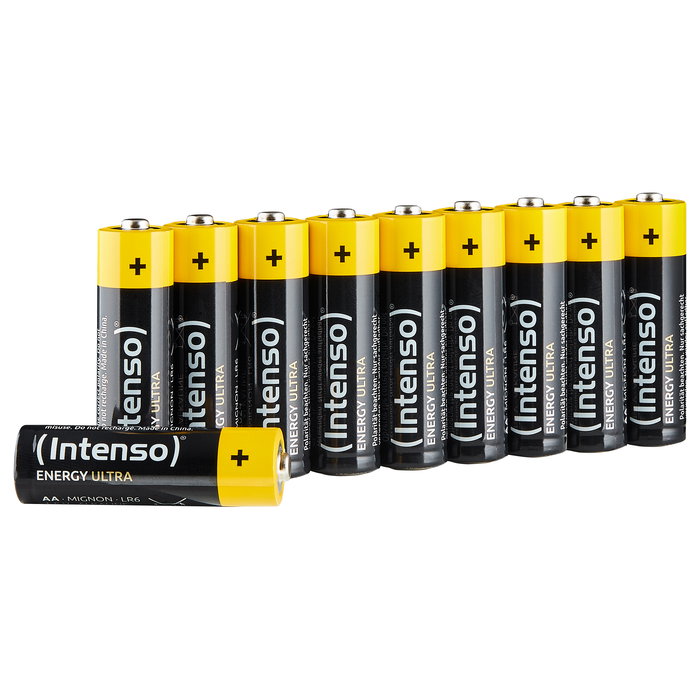 Intenso 7501920 Baterías AA Alcalinas 1.5V 2600 mAh Blíster 10 Unidades