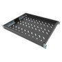 Digitus DN-97645 Baldas de 1U para Rack 19 pulgadas, 350-500mm, Negro