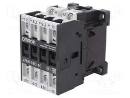 OMRON J7KN Contactor 3-polar 18A 24VAC NO