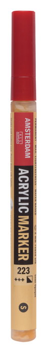 Amsterdam Marcador Acrílica 2 mm Amarillo Nápoles Oscuro 223 Amsterdam Marcador Acrílica 2 mm Amarillo Nápoles Oscuro 223