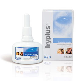 Icf-Drn Solución Ocular Iryplus 50ml con Hamamelis, Camomila y Clorhexidina para Higiene Periocular