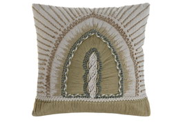DKD Home Decor Cojín de Algodón Bordado a Mano 45x45 cm, Pack de 2