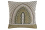 DKD Home Decor Cojín de Algodón Bordado a Mano 45x45 cm, Pack de 2
