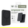 PanzerGlass Power Bank 5000mAh EMPOWER Space Black - Cargador portátil externo, Batería recargable con aluminio reciclado