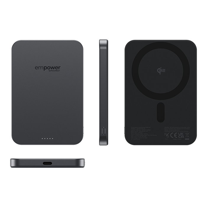 PanzerGlass empower™ Bank 5000mAh Space Black PanzerGlass empower™ Bank 5000mAh Space Black