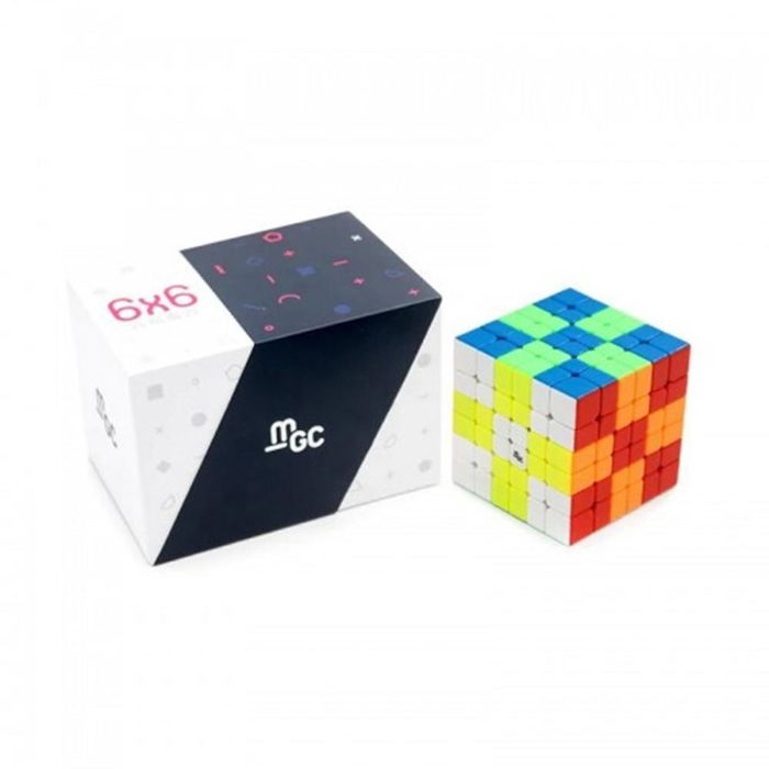 YJ Cubo Rubik MGC 6x6 Magnético - Speed Cube de Alta Velocidad y Precisión para Cuberos
