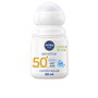 Nivea Sun Babies & Kids Loción Solar Roll-On SPF50+ 50 ml - Protección Alta para Piel Delicada, Sin Fragancia, Resistente al Agua