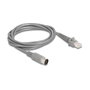 DeLOCK 90167 Cable de red RJ50 a bloque de terminales de 8 pines, 2 m, Gris