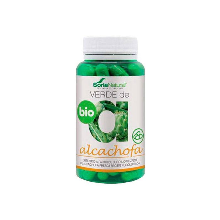 SORIA NATURAL Verde Alcachofa BIO 80 Cápsulas SORIA NATURAL Verde Alcachofa BIO 80 Cápsulas