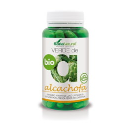 Soria Natural Verde Alcachofa BIO 80 Cápsulas Ecológicas Hepático-Biliares