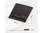 Fellowes Alfombrilla para ratón Health-V negra con reposamuñecas de gel