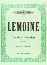 BOILEAU, 50 estudios infantiles Op.37 - Henri Lemoine