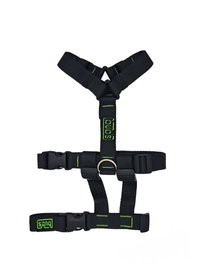 Bub'S Arnés Antiescape Negro Med 25mm para Perros Galgos y Podencos
