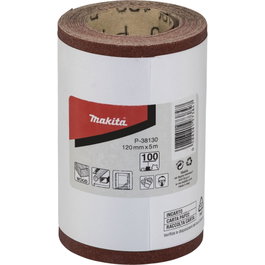 Makita Rollo de lija P-38130 120mm x 5m K100