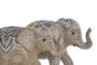 DKD Home Decor Figura de Elefante Colección SIOLA con Detalles Mandala