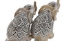 DKD Home Decor Figura de Elefante Colección SIOLA con Detalles Mandala