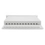 Digitus DN-91612S-EA-G Patch Panel Cat.6A Apantallado 12 Puertos 10, Gris