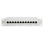 Digitus DN-91612S-EA-G Patch Panel Cat.6A Apantallado 12 Puertos 10, Gris
