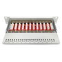 Digitus DN-91612S-EA-G Patch Panel Cat.6A Apantallado 12 Puertos 10, Gris
