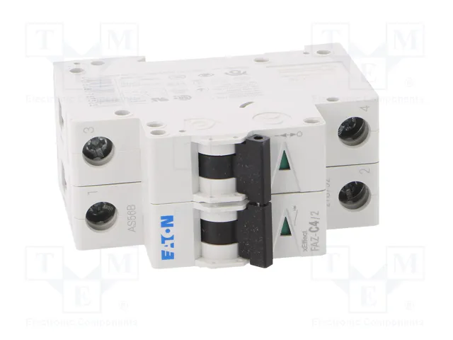 EATON ELECTRIC FAZ-C4/2 Interruptor magnetotérmico 4A 2 polos EATON ELECTRIC FAZ-C4/2 Interruptor magnetotérmico 4A 2 polos