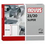 Novus Grapas Galvanizadas 23/20, Caja de 1000 unidades