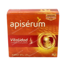 Apiserum Vitalidad 18 Viales