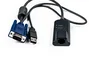 Vertiv Avocent MPUIQ-VMCHS Cable para Video, Teclado y Ratón (KVM) Negro, Azul, 0,3556 m