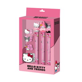 KARACTERMANIA Blister de papelería Hello Kitty Rosa