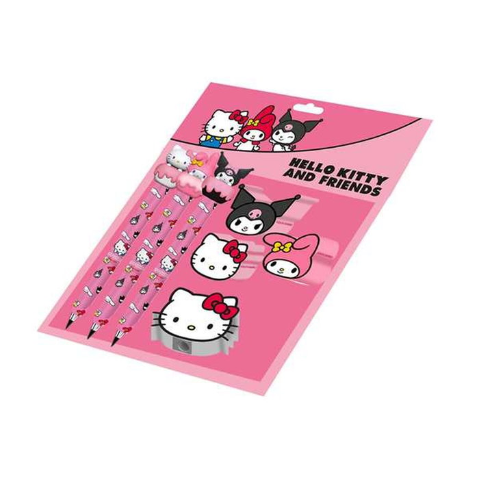 KARACTERMANIA Blister de papelería Hello Kitty Rosa