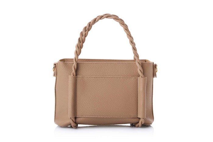 Lucky Bees Bolsa de Hombro Visón Cuero de Polivinilo Elegante y Sofisticada Ideal para Cualquier Ocasión