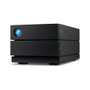 LaCie 2big RAID Series - Unidad de disco duro de escritorio 60 TB USB-C 3.2 Gen 2 (USB 3.1 Gen 2) - Negro