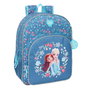 Mochila Escolar Frozen Azul 33 x 42 x 14 cm