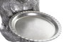 DKD Home Decor Figura de Gorila Plateada en Resina